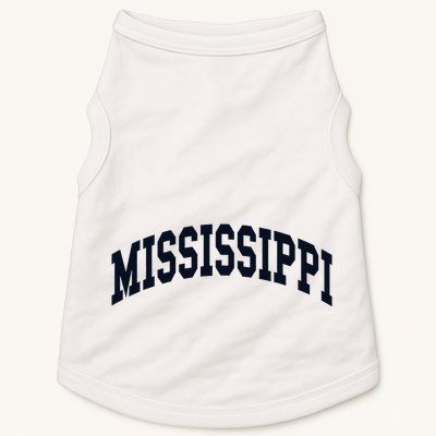 Mississippi Throwback Design Classic Doggie Tank