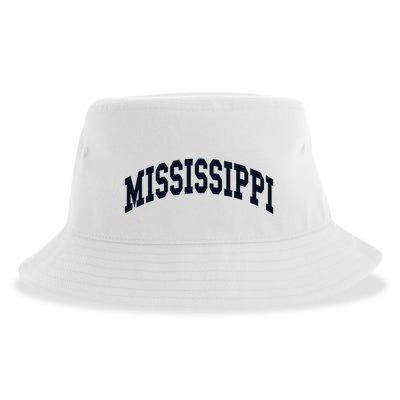 Mississippi Throwback Design Classic Sustainable Bucket Hat