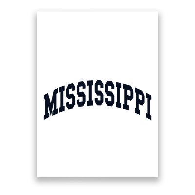 Mississippi Throwback Design Classic Poster