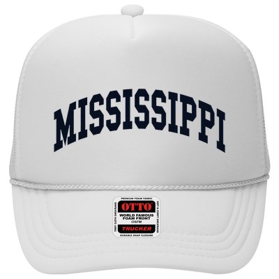 Mississippi Throwback Design Classic Trucker Hat