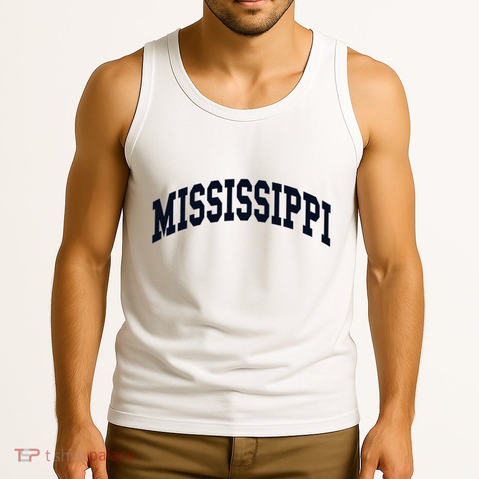 Mississippi Throwback Design Classic Tank Top