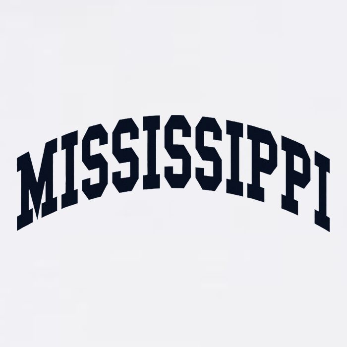 Mississippi Throwback Design Classic Golf Towel