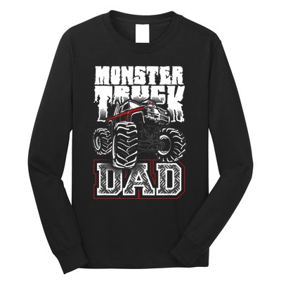 Monster Truck Dad Long Sleeve Shirt