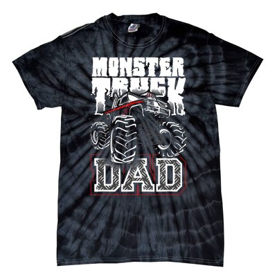 Monster Truck Dad Tie-Dye T-Shirt