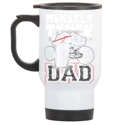 Monster Truck Dad Stainless Steel Travel Mug