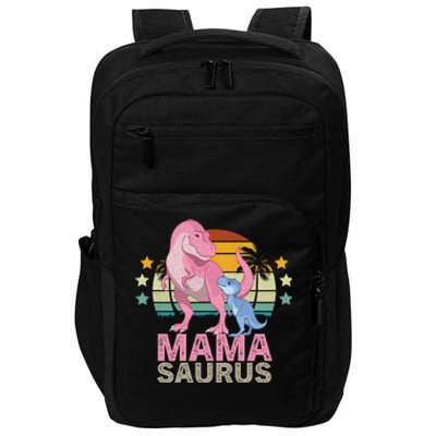 Mamasaurus Trex Dinosaur Mama Saurus Great Gift Impact Tech Backpack