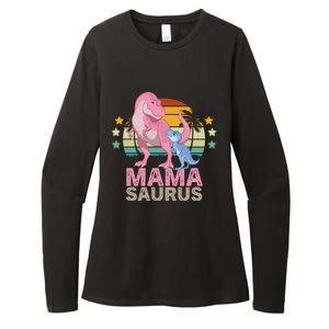 Mamasaurus Trex Dinosaur Mama Saurus Great Gift Womens CVC Long Sleeve Shirt