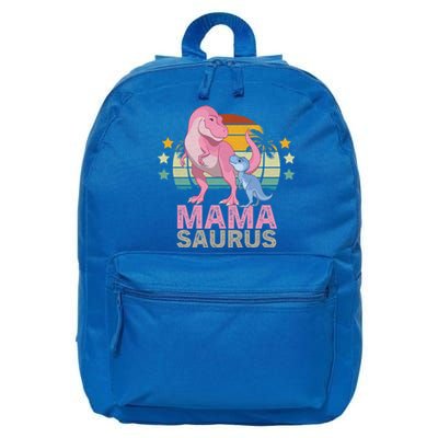 Mamasaurus Trex Dinosaur Mama Saurus Great Gift 16 in Basic Backpack