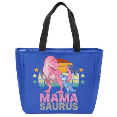 Mamasaurus Trex Dinosaur Mama Saurus Great Gift Zip Tote Bag