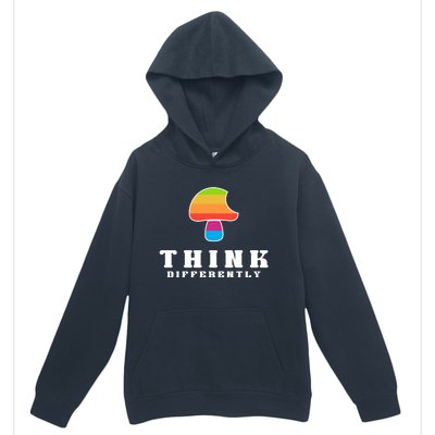 Mushroom Think Different Urban Pullover Hoodie