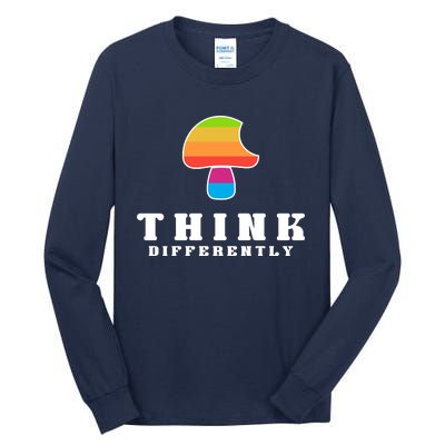 Mushroom Think Different Tall Long Sleeve T-Shirt