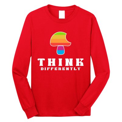 Mushroom Think Different Long Sleeve Shirt