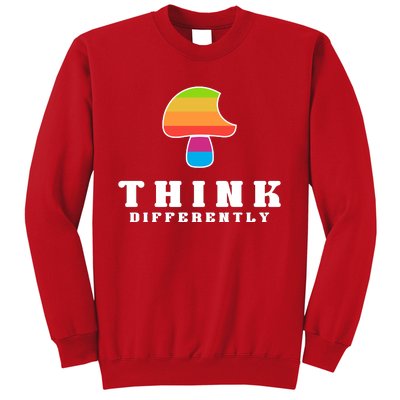 Mushroom Think Different Sweatshirt