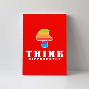 Mushroom Think Different Canvas