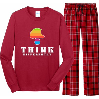 Mushroom Think Different Long Sleeve Pajama Set