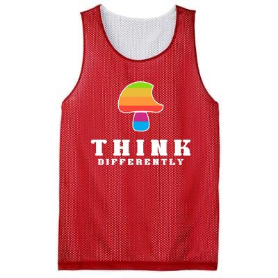 Mushroom Think Different Mesh Reversible Basketball Jersey Tank