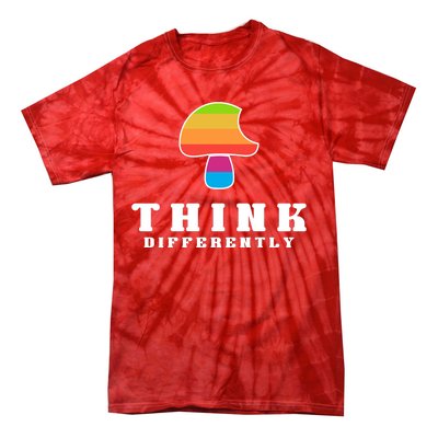 Mushroom Think Different Tie-Dye T-Shirt