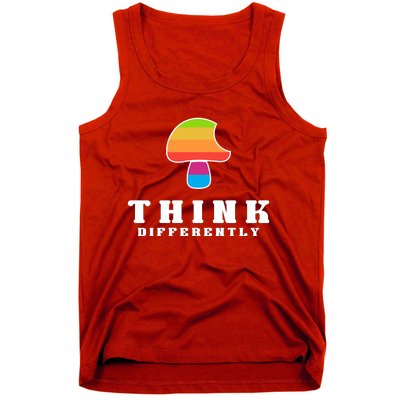 Mushroom Think Different Tank Top