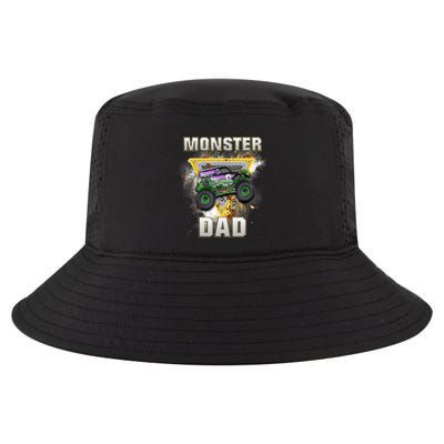 Monster Truck Dad Monster Truck Are My Jam Truck Lovers Cool Comfort Performance Bucket Hat