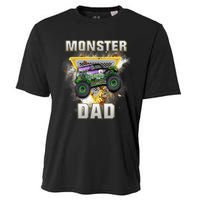 Monster Truck Dad Monster Truck Are My Jam Truck Lovers Cooling Performance Crew T-Shirt