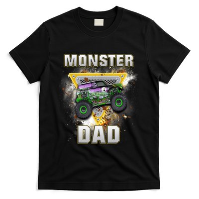 Monster Truck Dad Monster Truck Are My Jam Truck Lovers T-Shirt