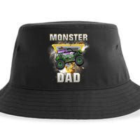 Monster Truck Dad Monster Truck Are My Jam Truck Lovers Sustainable Bucket Hat