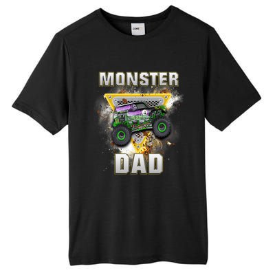 Monster Truck Dad Monster Truck Are My Jam Truck Lovers Tall Fusion ChromaSoft Performance T-Shirt