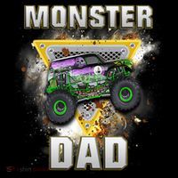Monster Truck Dad Monster Truck Are My Jam Truck Lovers Premium T-Shirt