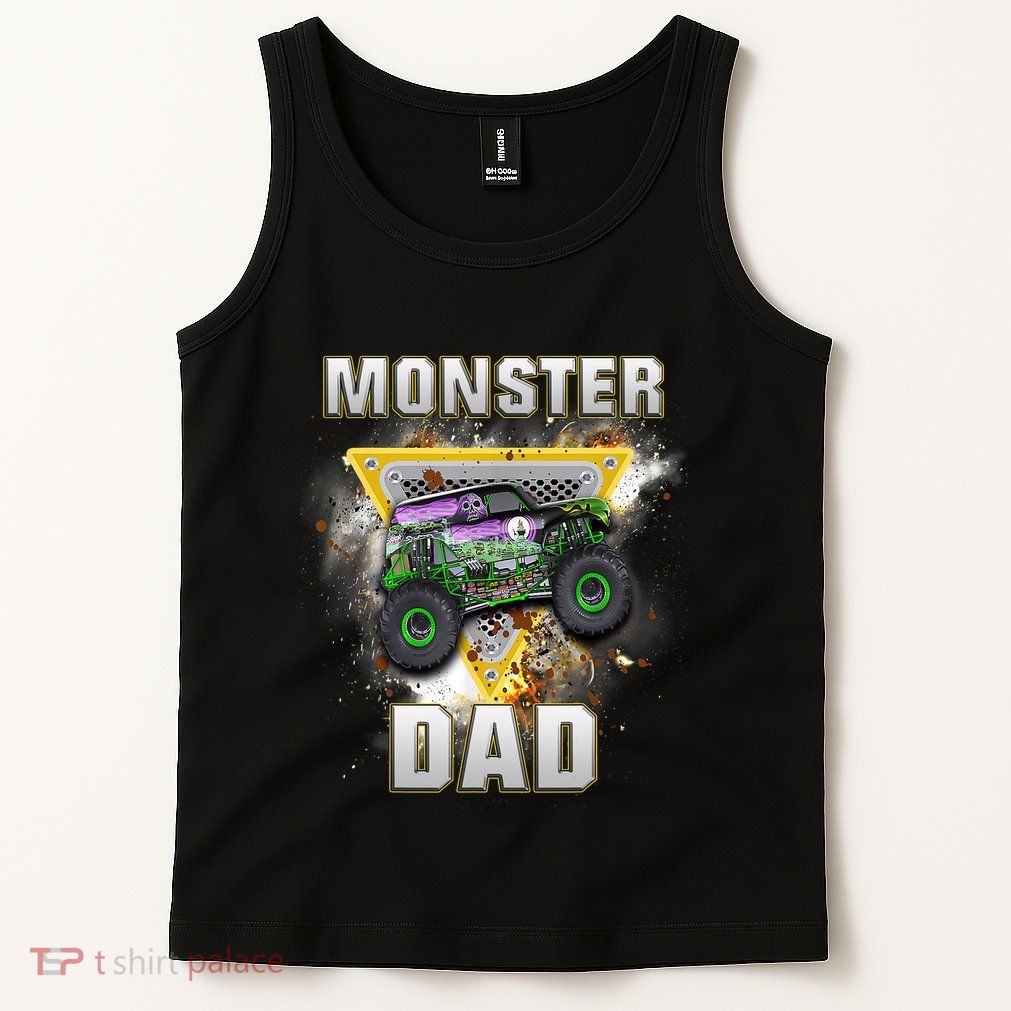 Monster Truck Dad Monster Truck Are My Jam Truck Lovers Tank Top