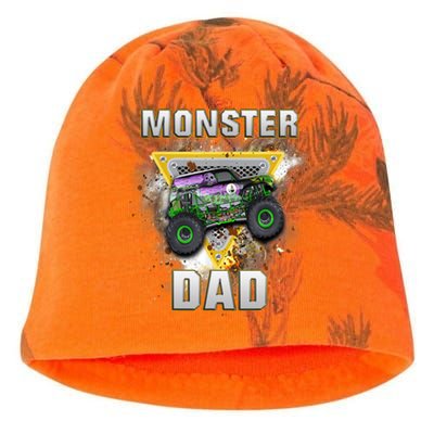 Monster Truck Dad Monster Truck Are My Jam Truck Lovers Kati - Camo Knit Beanie