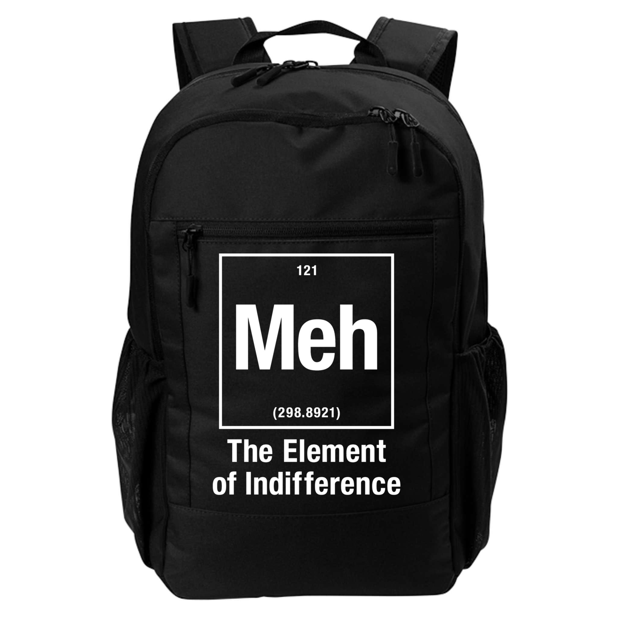 Meh The Elet Of Indifference Gift Backpack