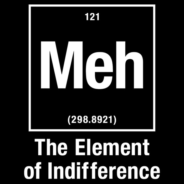 Meh The Elet Of Indifference Gift Sustainable Bucket Hat