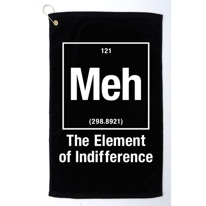 Meh The Elet Of Indifference Gift Golf Towel