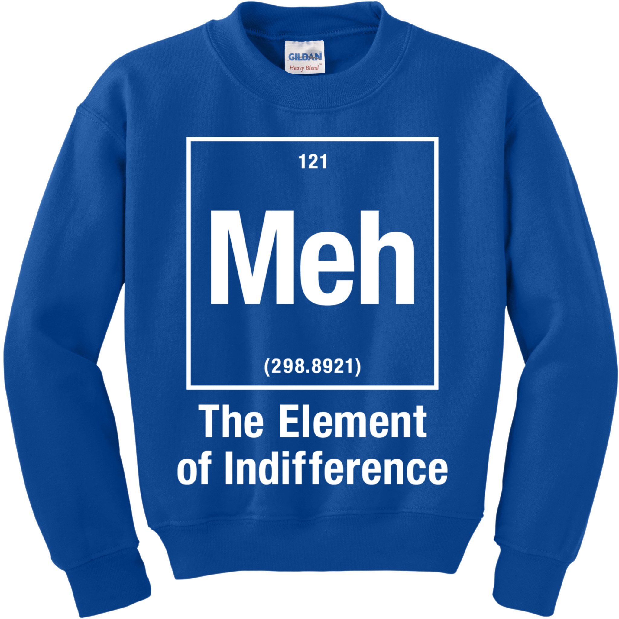 Meh The Elet Of Indifference Gift Kids Sweatshirt