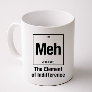 Meh The Elet Of Indifference Gift Coffee Mug