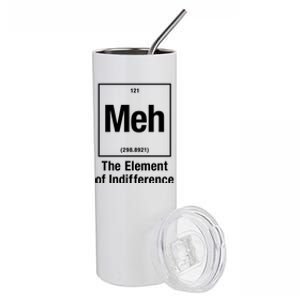 Meh The Elet Of Indifference Gift Stainless Steel Tumbler