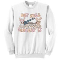 Med Tech Easter Nurse Retro Medication Aide Sweatshirt