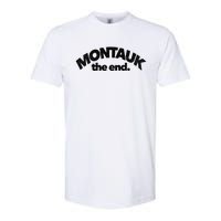 Montauk The End Long Island The Hamptons New York Summer Softstyle CVC T-Shirt