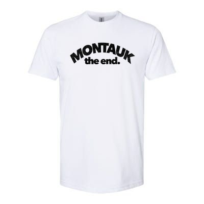 Montauk The End Long Island The Hamptons New York Summer Softstyle CVC T-Shirt