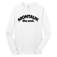 Montauk The End Long Island The Hamptons New York Summer Tall Long Sleeve T-Shirt