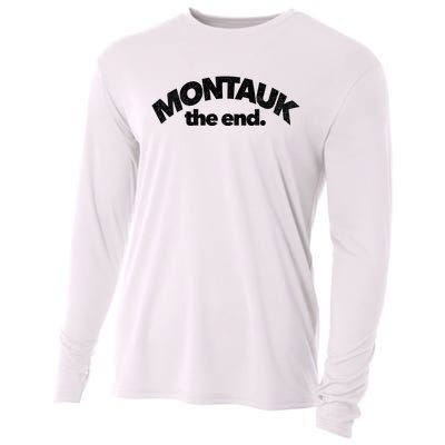 Montauk The End Long Island The Hamptons New York Summer Cooling Performance Long Sleeve Crew