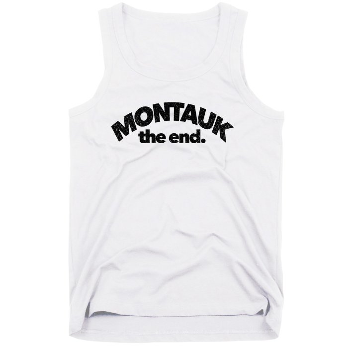 Montauk The End Long Island The Hamptons New York Summer Tank Top