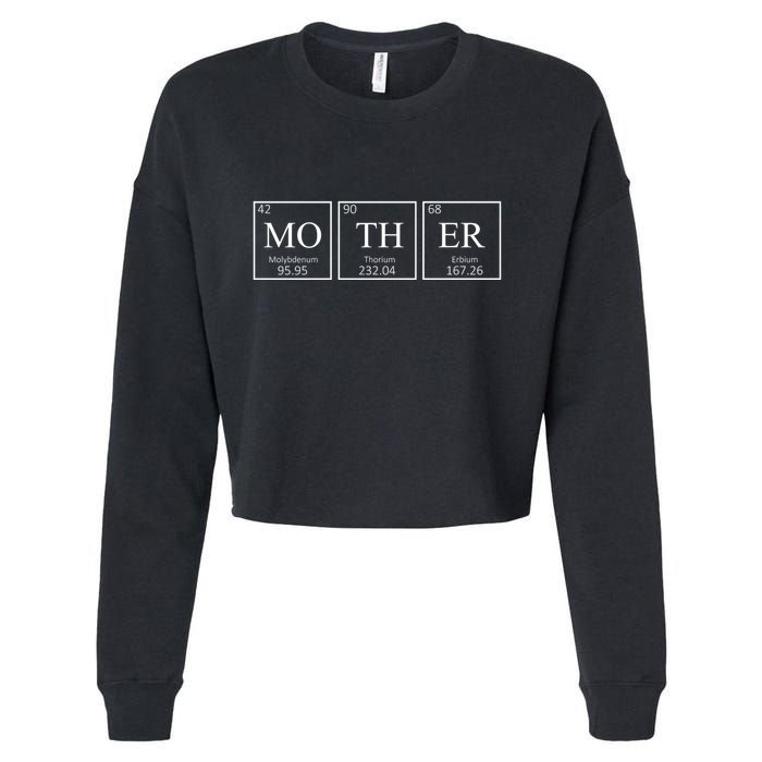 Mother The Essential Element Mother Element Cropped Pullover Crew
