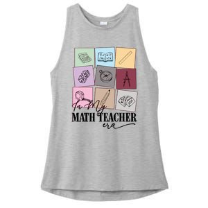 Math Teacher Era Ladies PosiCharge Tri-Blend Wicking Tank