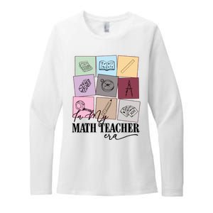 Math Teacher Era Womens CVC Long Sleeve Shirt