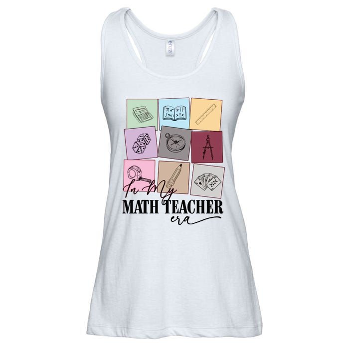 Math Teacher Era Ladies Essential Flowy Tank