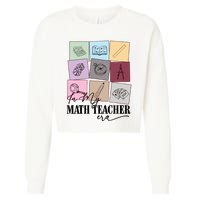 Math Teacher Era Cropped Pullover Crew