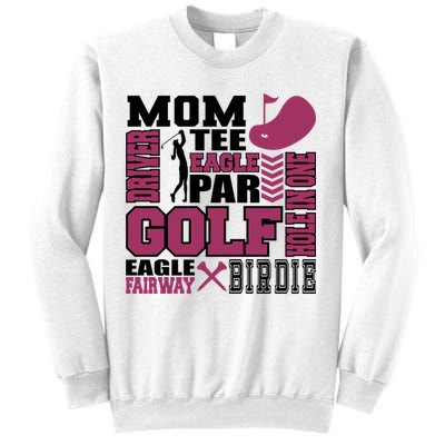 Mom Tee Eagle Par Golf Gift For Mother's Day Sweatshirt