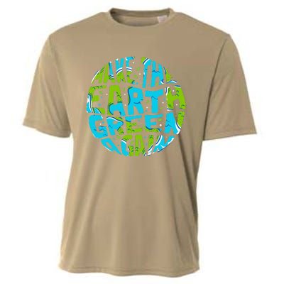 Make The Earth Green Again Earth Day & Climate Strike Gift Cooling Performance Crew T-Shirt