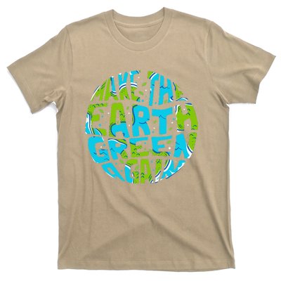 Make The Earth Green Again Earth Day & Climate Strike Gift T-Shirt